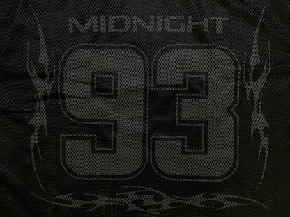 Midnight blossom mesh jersey