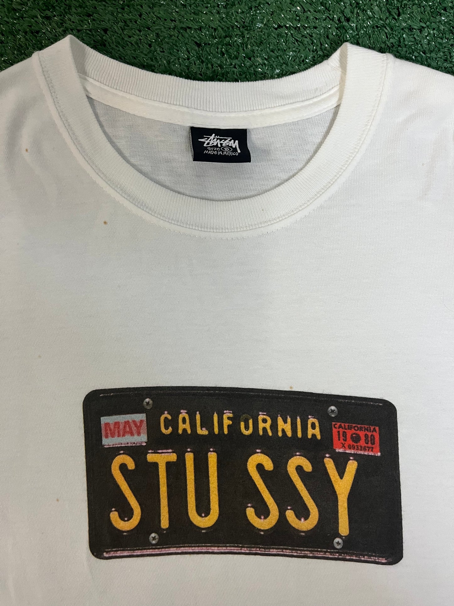 Stussy License Plate tee