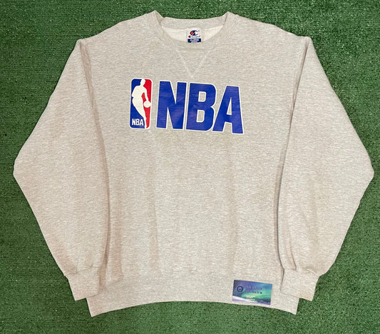 Vintage 1990s nba Champion reverse weave crewneck