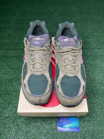 New balance 990v3 Teddy Santis green and purple size 12men/13.5women