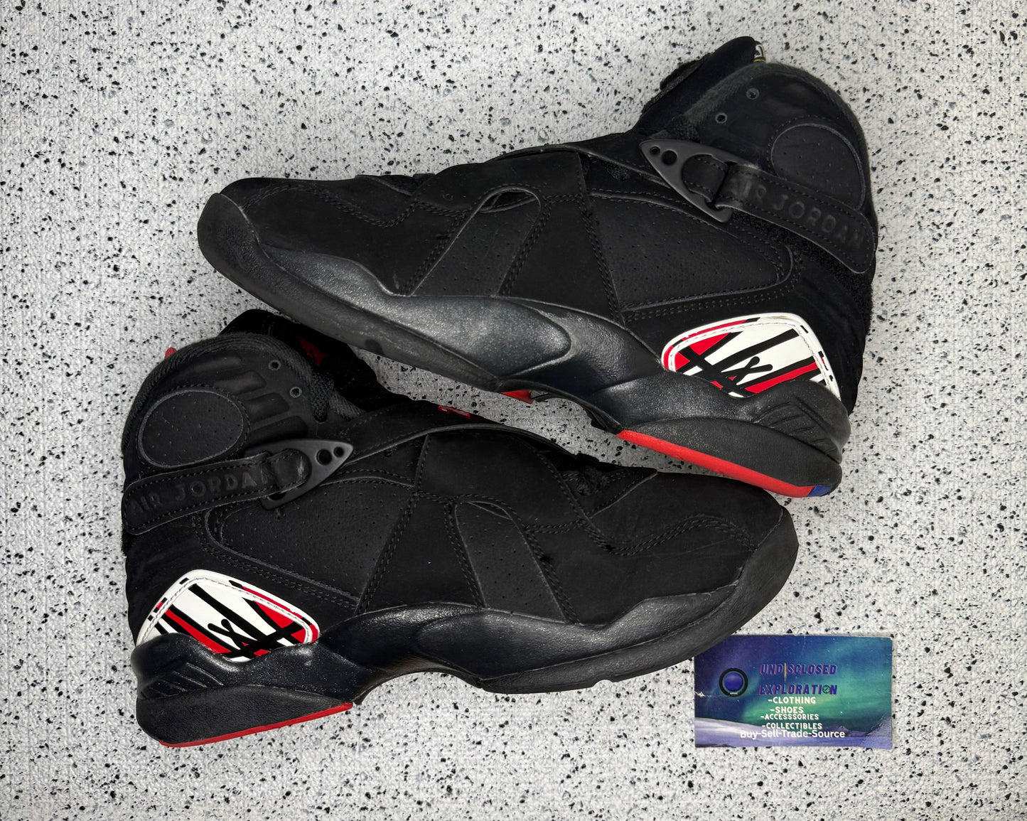 Jordan 8 Playoffs 6.5 Youth/8 Women “Preowned”