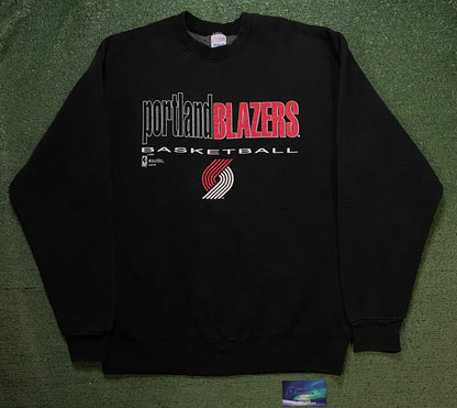 Vintage 1990s Portland trailBlazers Basketball crewneck