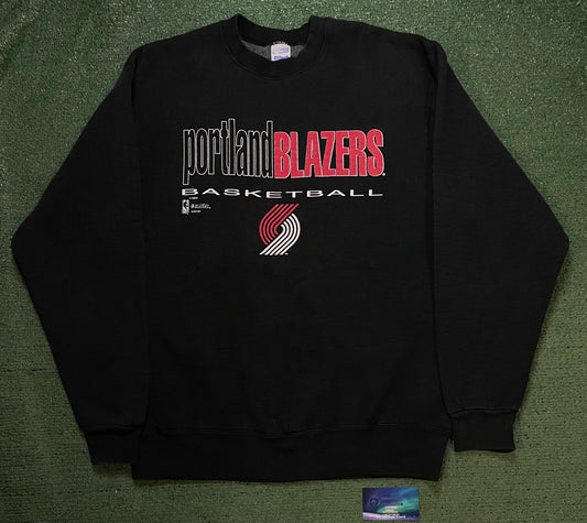 Vintage 1990s Portland trailBlazers Basketball crewneck