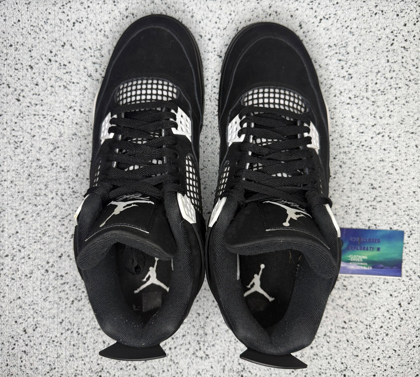 Jordan 4 White Thunder 10.5 Men/12 Women “Preowned”