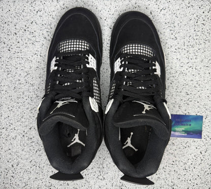 Jordan 4 White Thunder 10.5 Men/12 Women “Preowned”