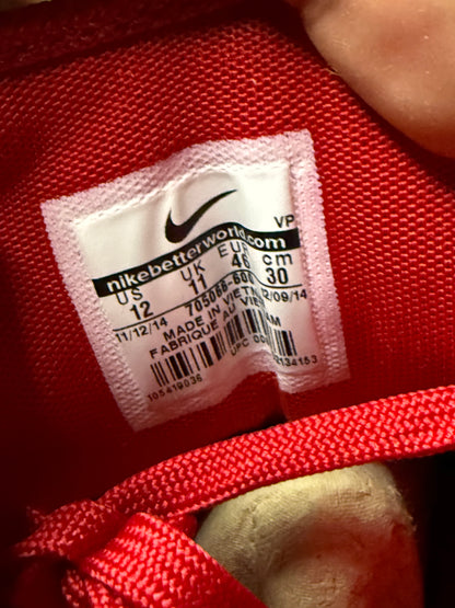 Nike Air Python Red October 12 Men/13.5 Women “Preowned”