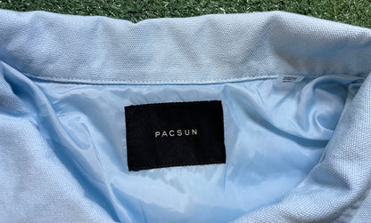 Sporting League baby blue embroidered zip up jacket