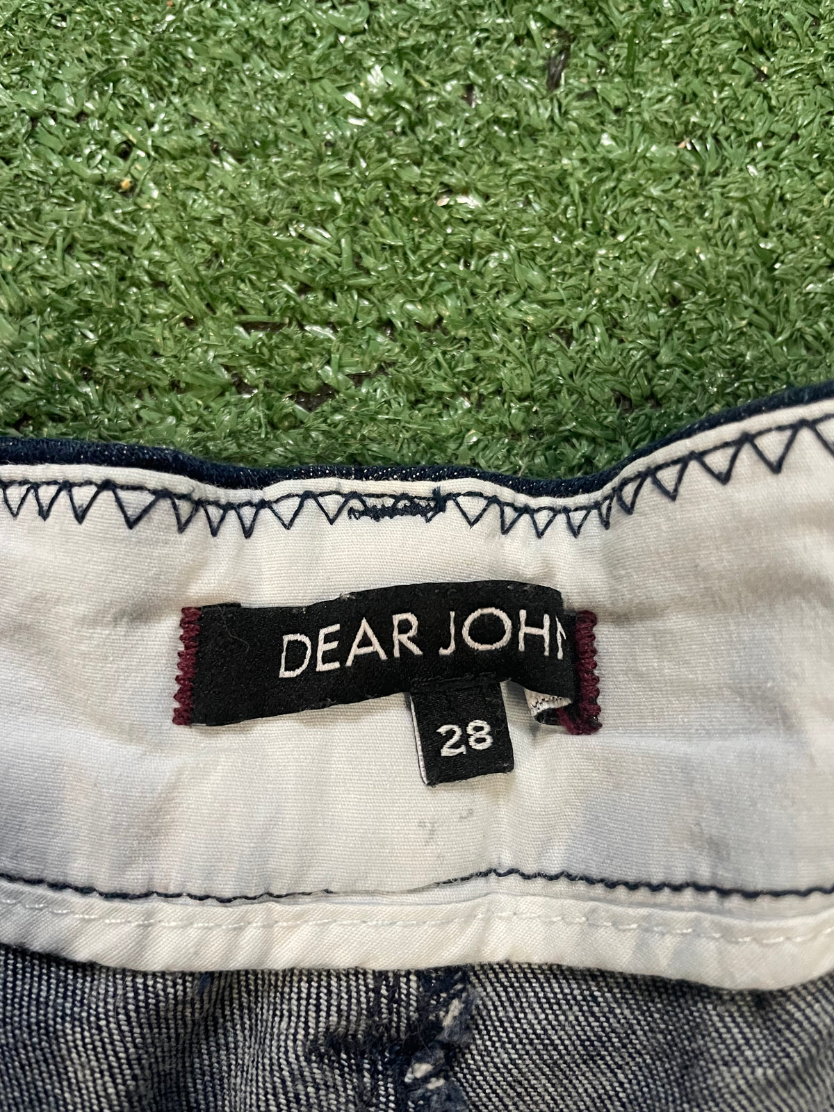 Dear John blue denim shorts
