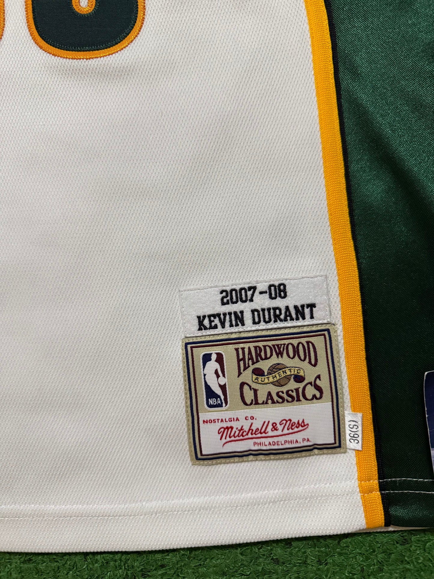 Kevin Durant Seattle SuperSonics Rookie 2007-08 Mitchell & Ness Authentic Jersey