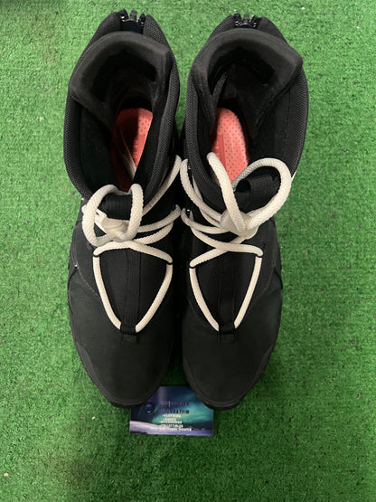 Nike air fear of god 1 triple black size 10.5men/12women