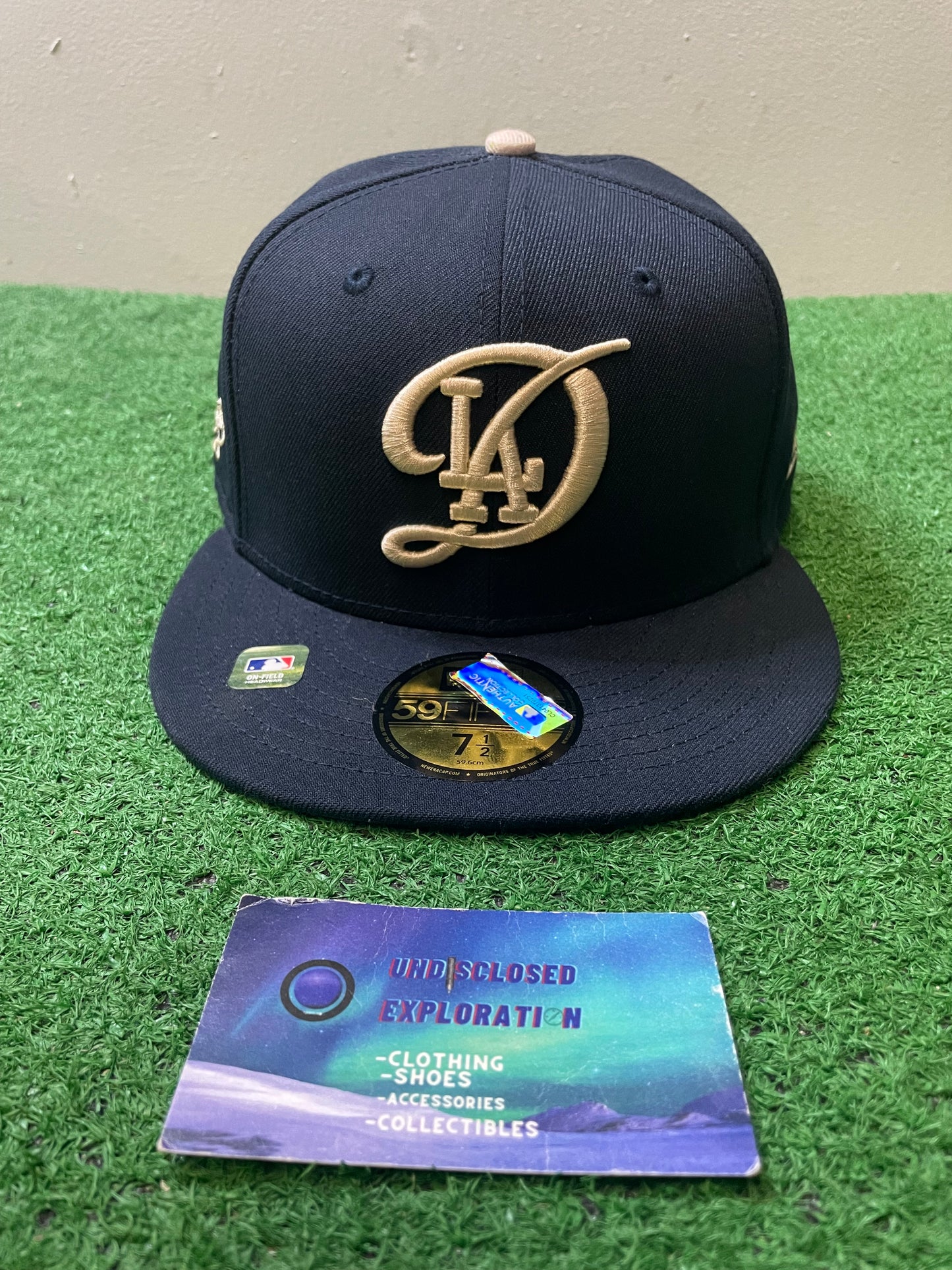 LA Los  Angeles dodgers city connect MLB fitted hat