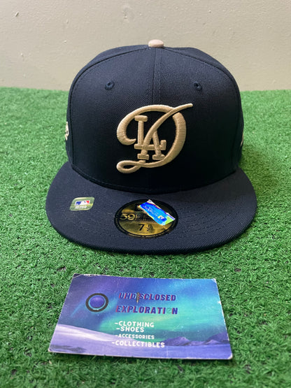 LA Los  Angeles dodgers city connect MLB fitted hat