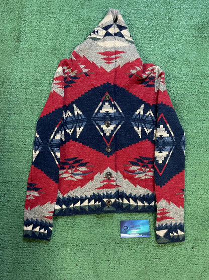 Denim & Supply Ralph Lauren Aztec Southwest Navajo Shawl Collar Cardigan