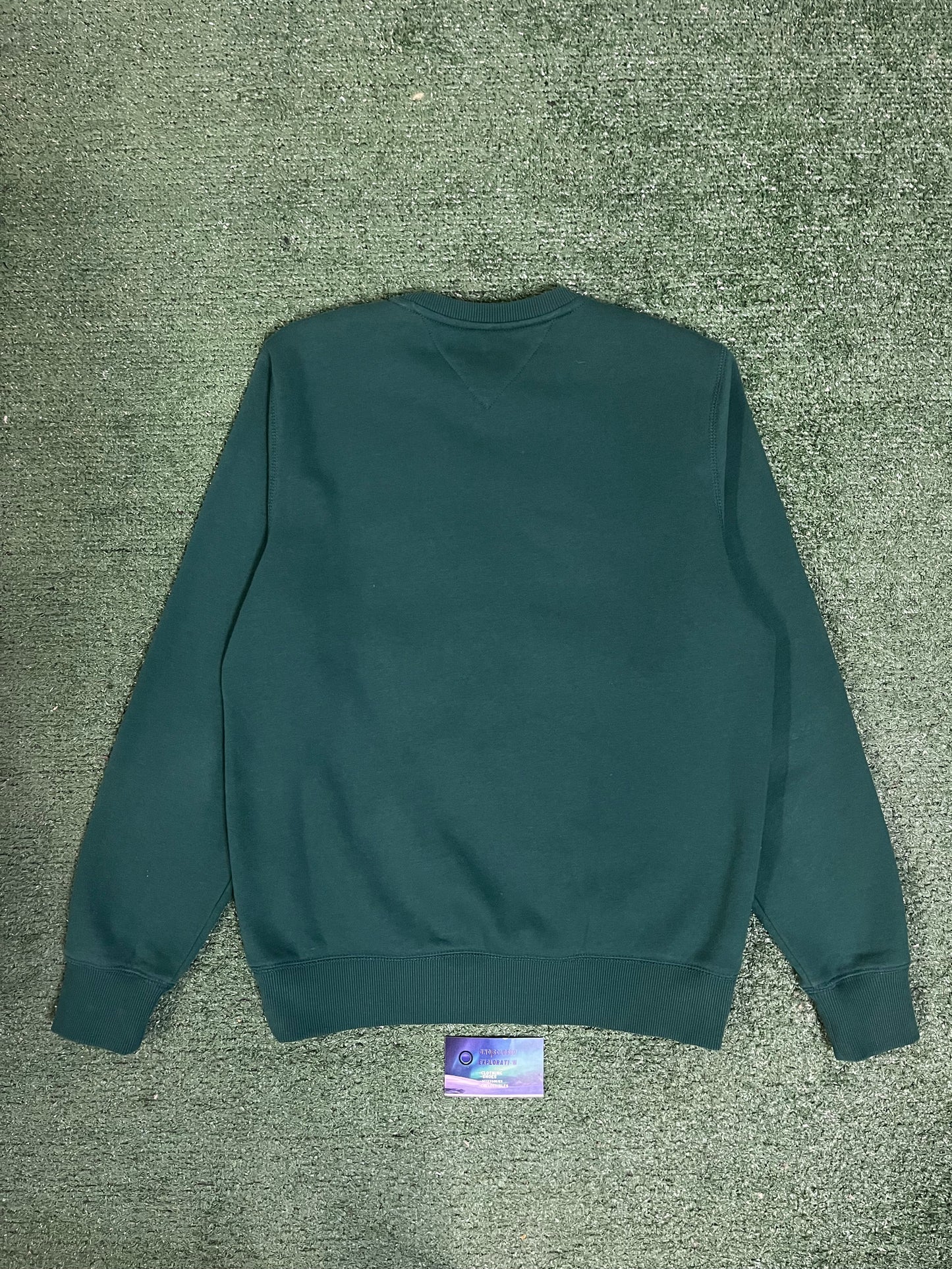 Tommy Hilfiger embroidered green Crewneck