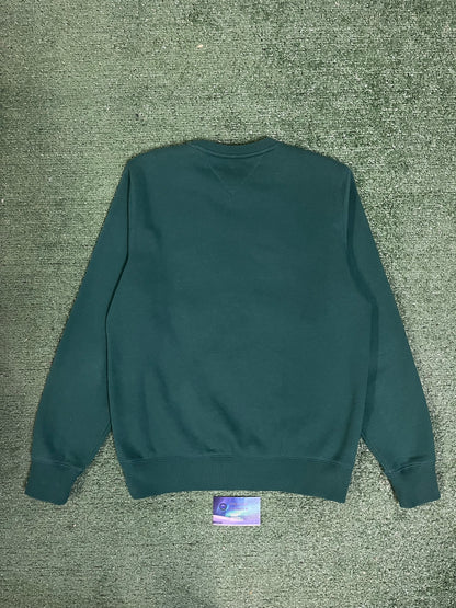 Tommy Hilfiger embroidered green Crewneck