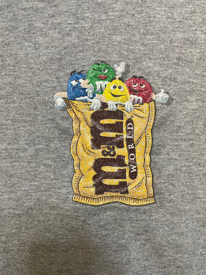 Vintage 1990s m&ms world crewneck