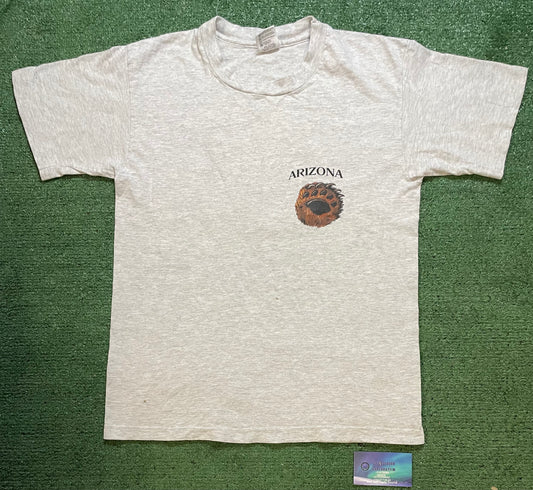 Vintage 1990s Arizona bite me grizzly bear tee