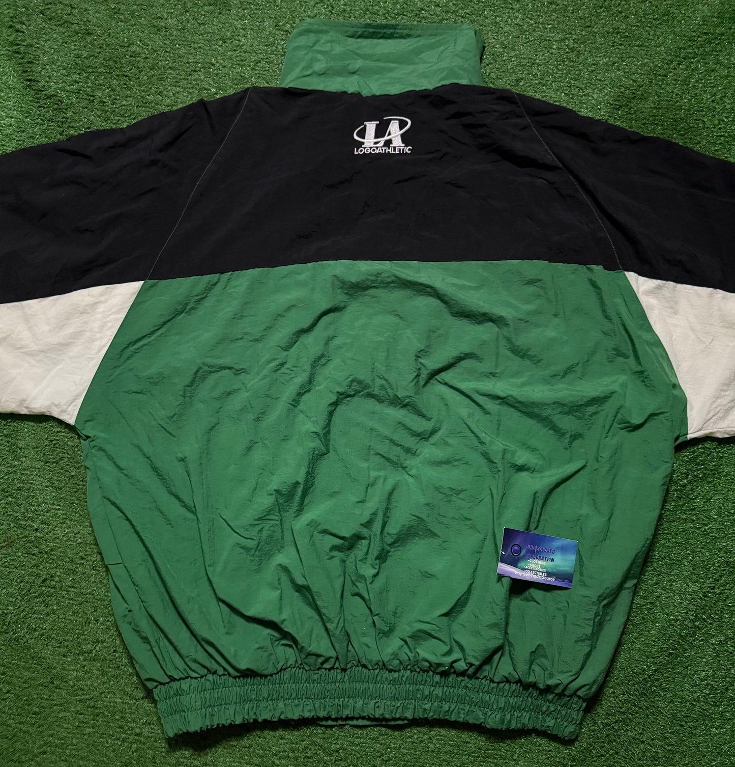 Vintage Seattle SuperSonics Windbreaker Logo Atheltic