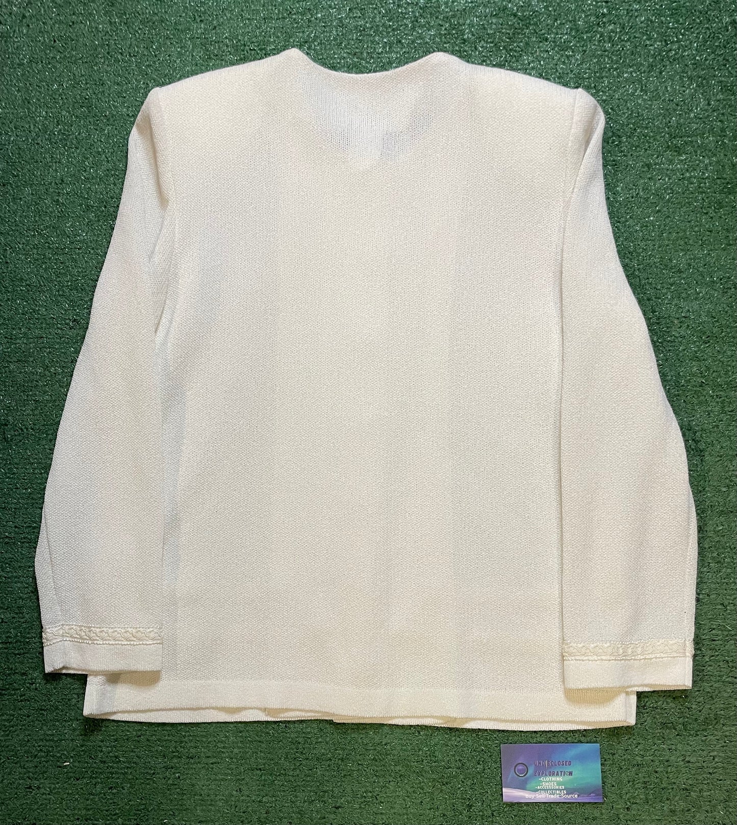 vintage 1980s Castleberry knit cardigan