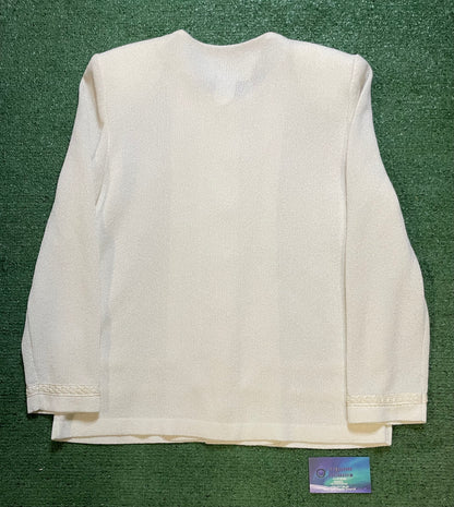 vintage 1980s Castleberry knit cardigan