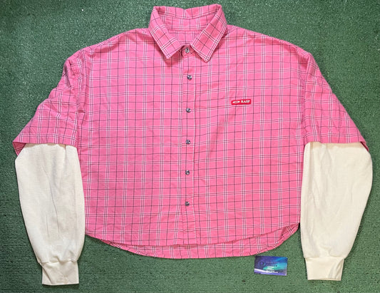 GV Gallery Raspberry Hills pink thermal flannel