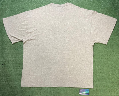 Vintage 1970s Army grey & black tee