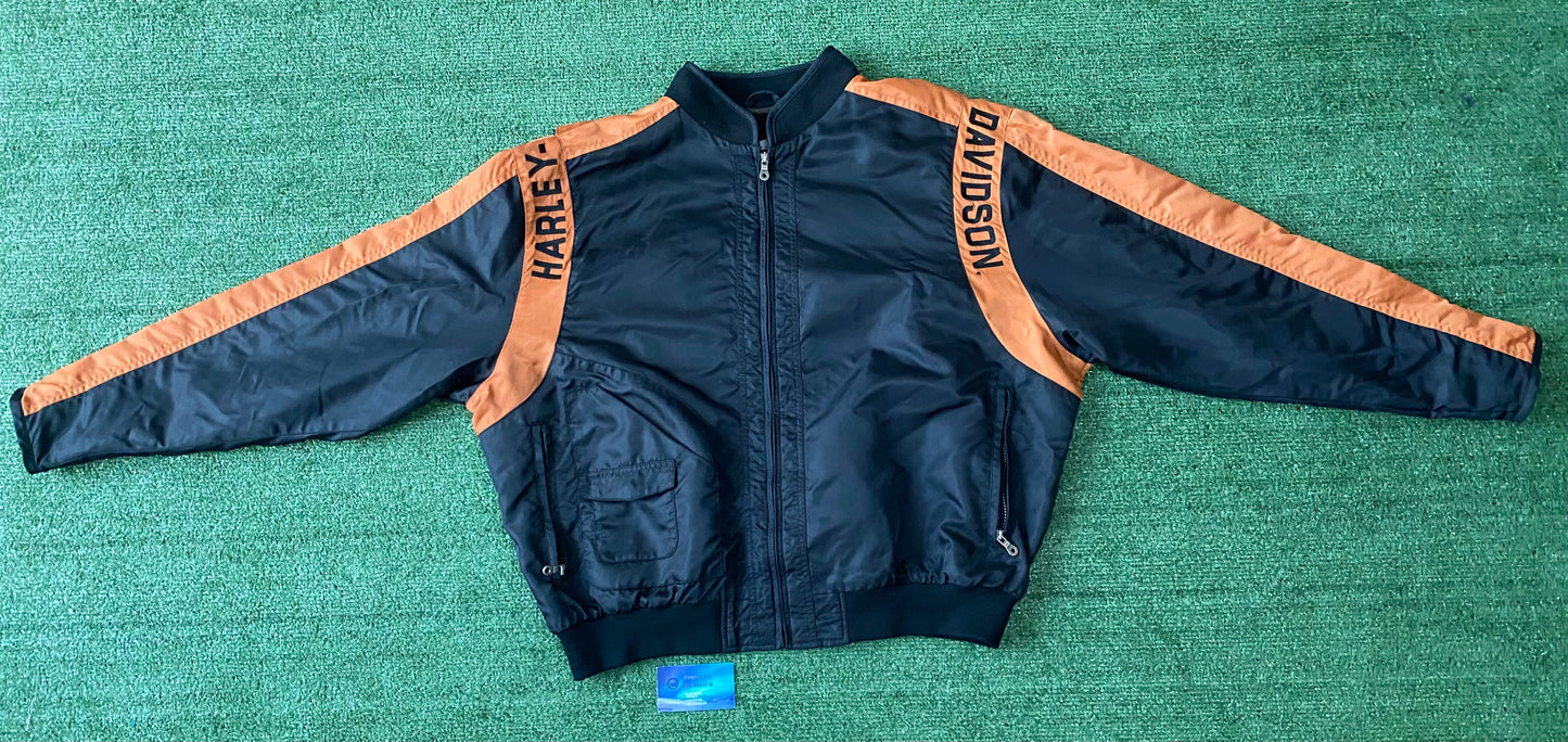 Vintage Harley Davidson Nylon Jacket