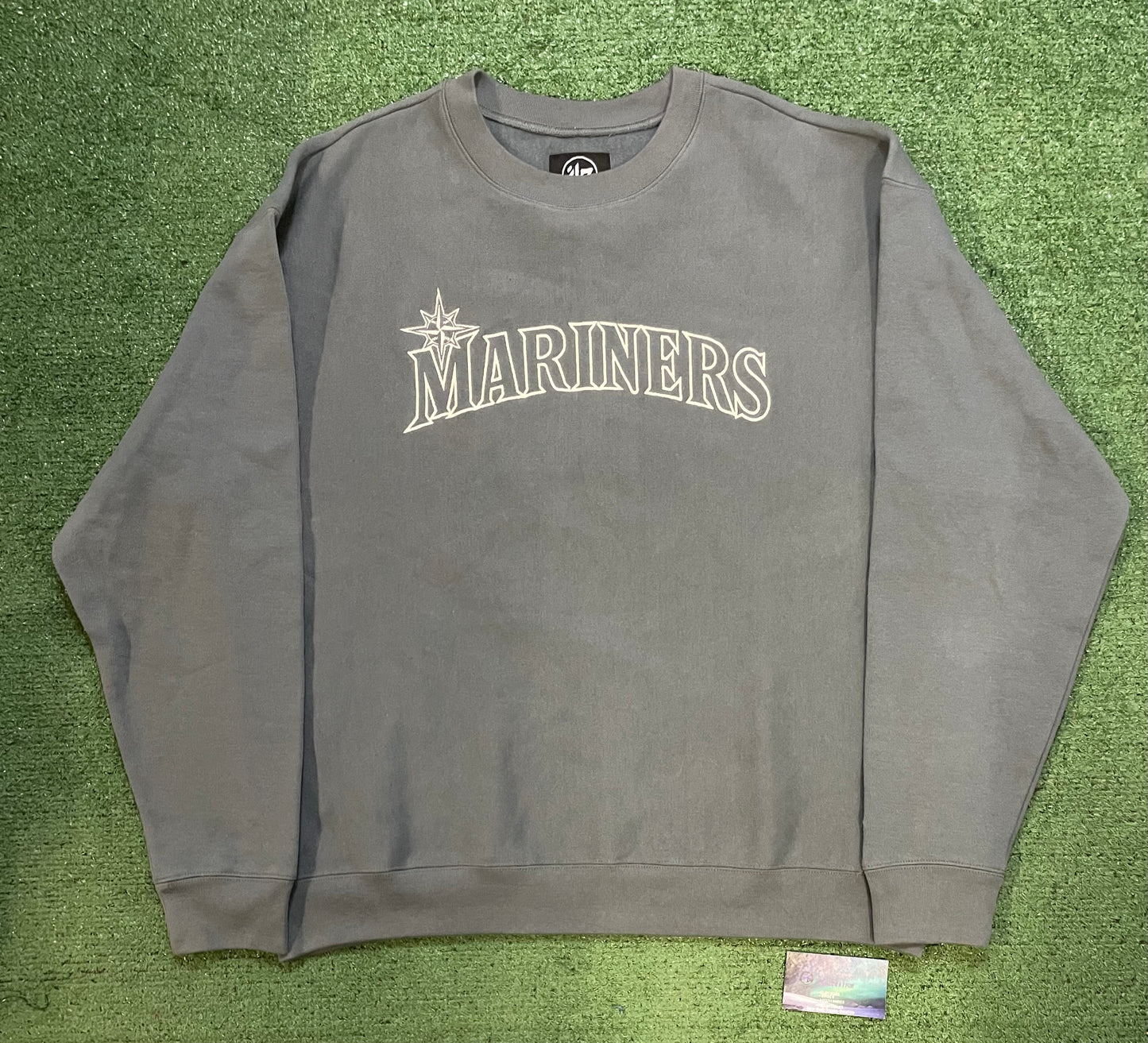 Seattle Mariners embroidered crewneck