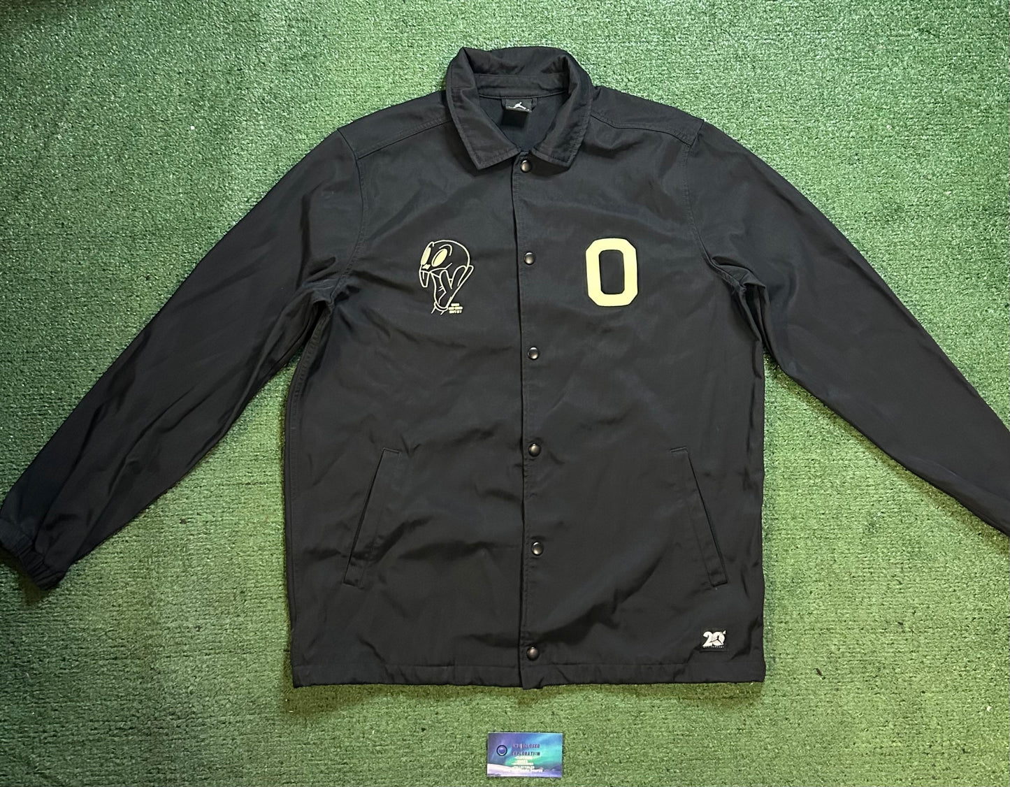 Nike Jordan space jam black coach jacket