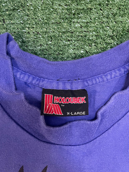 Vintage 1990s Harley Davidson Wings Of Steel tee