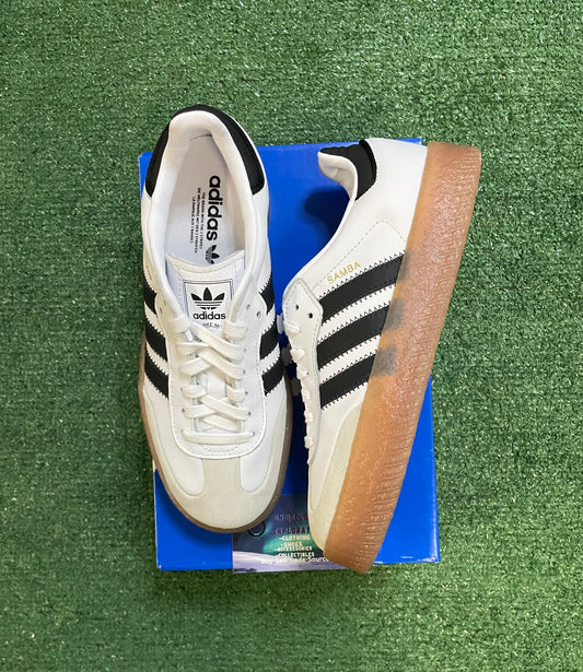 Adidas Sambae white black gum