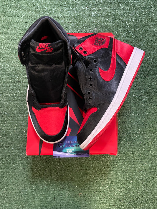 Jordan 1 high satin bred