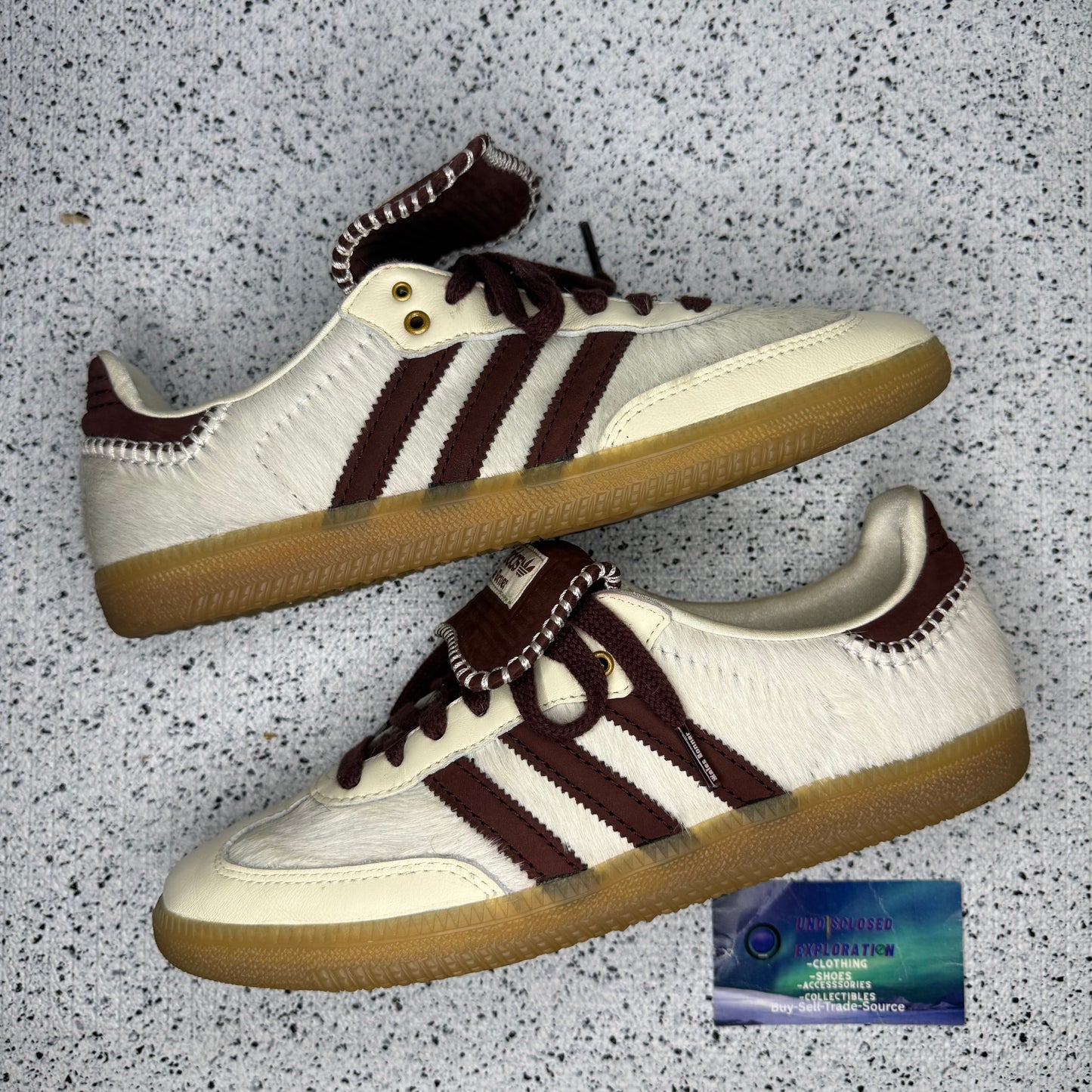 Adidas Samba Wales Bonner Cream White 8.5 Men “Preowned”