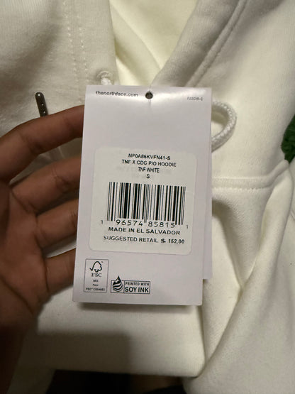North Face CDG Icon Hoodie White