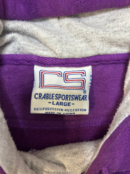 Vintage 1990s UW University of Washington embroidered hoodie
