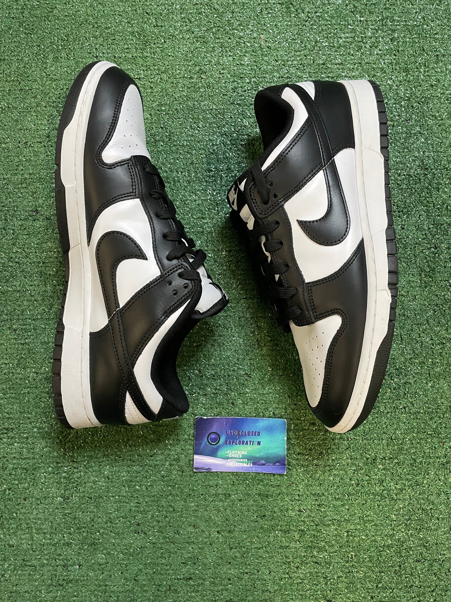 Nike Dunk low panda black white size 12men/13.5women