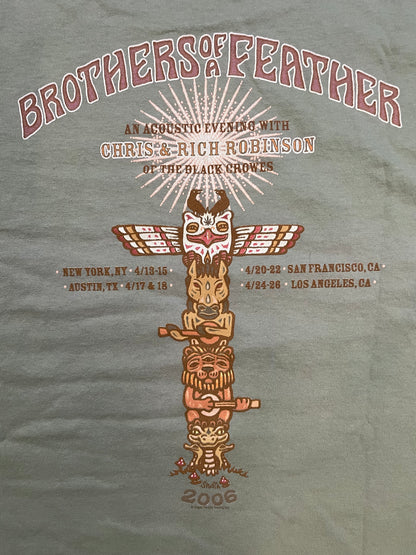 Vintage 2000s Brothers Of A Feather Chris & Rich Robinson tee