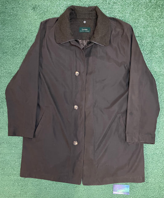 Ralph Lauren Brown Overcoat