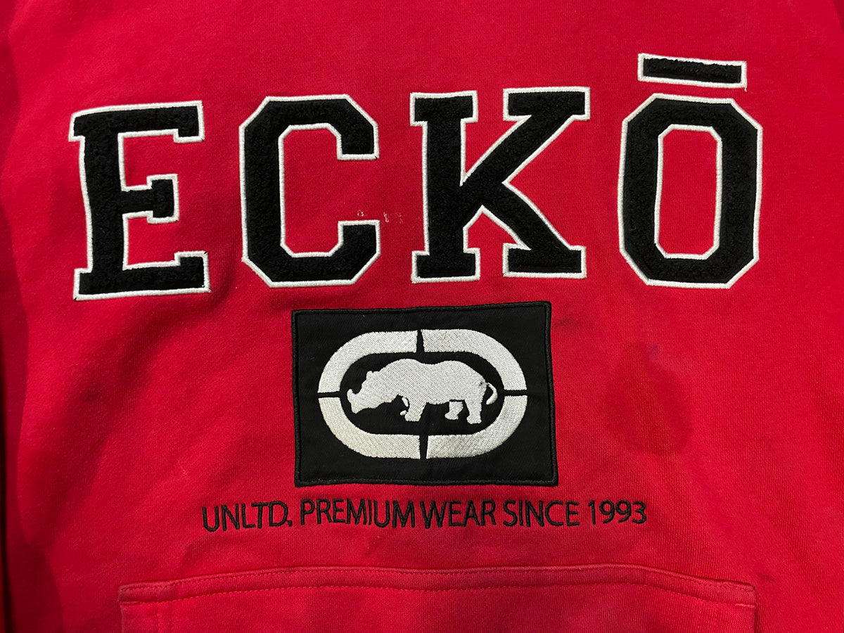 Ecko untld red pullover hoodie