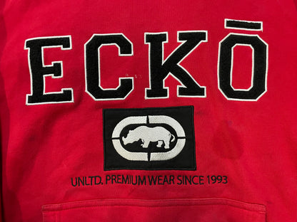 Ecko untld red pullover hoodie