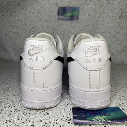 Nike Air Force 1 Supreme White Black 13 Men “Preowned”