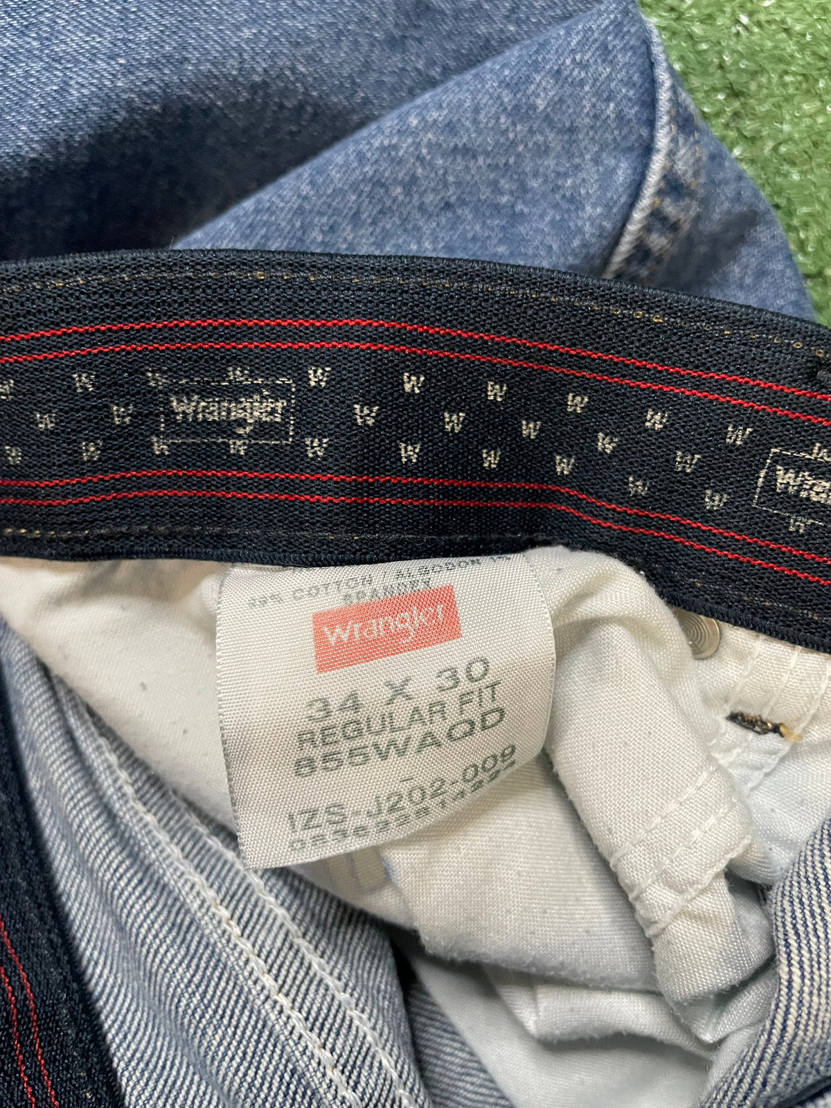 Wrangler stone wash jeans