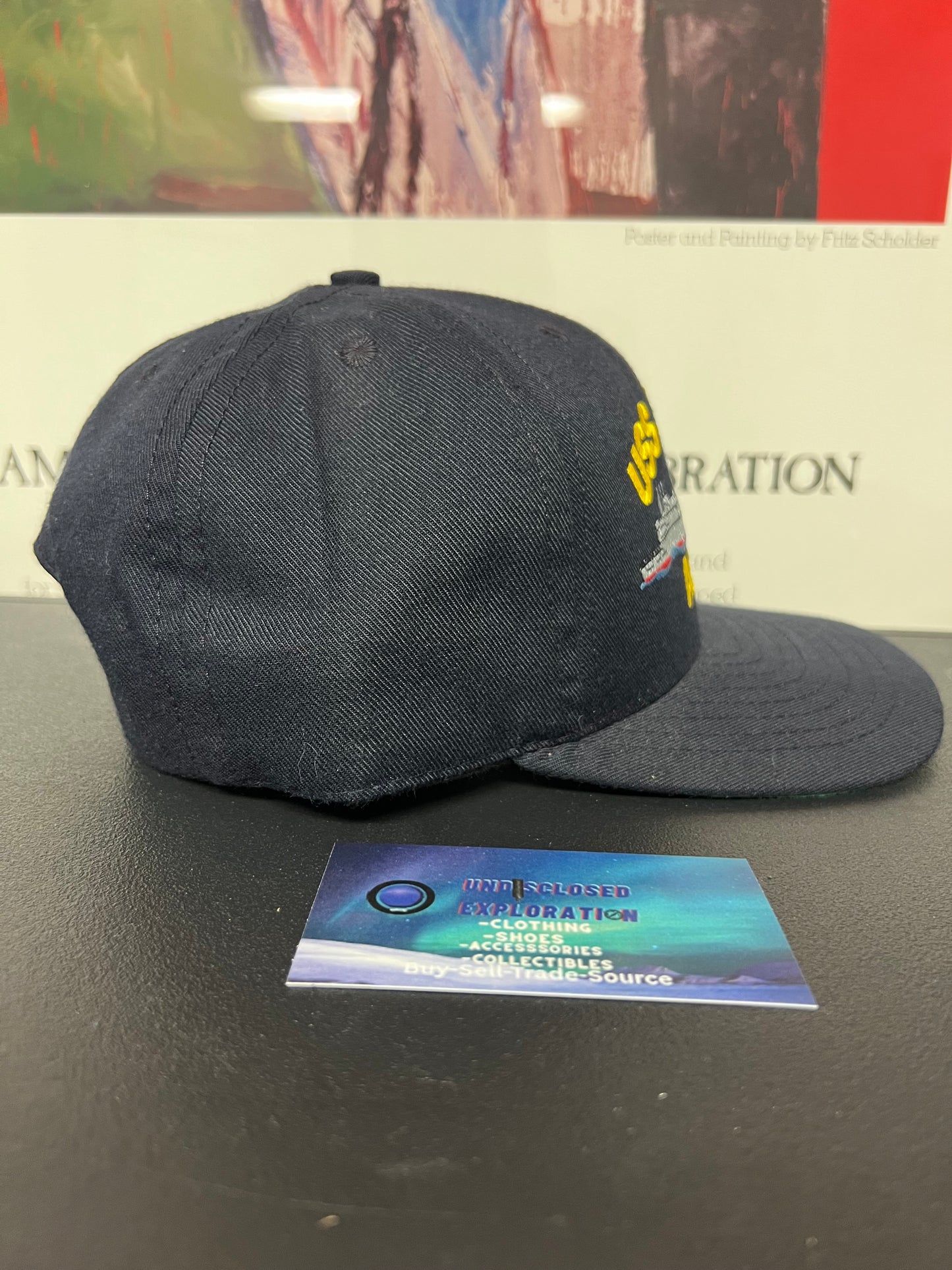 Vintage USS Bridge AOE 10 hat
