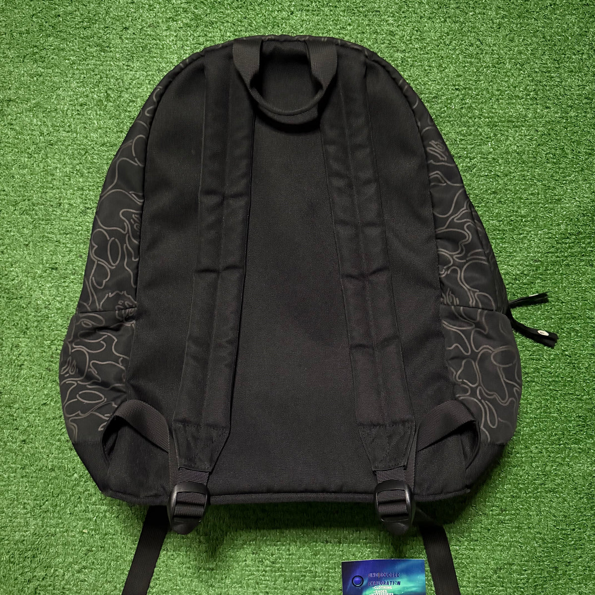 Bape Neon Camo Shark Day Backpack