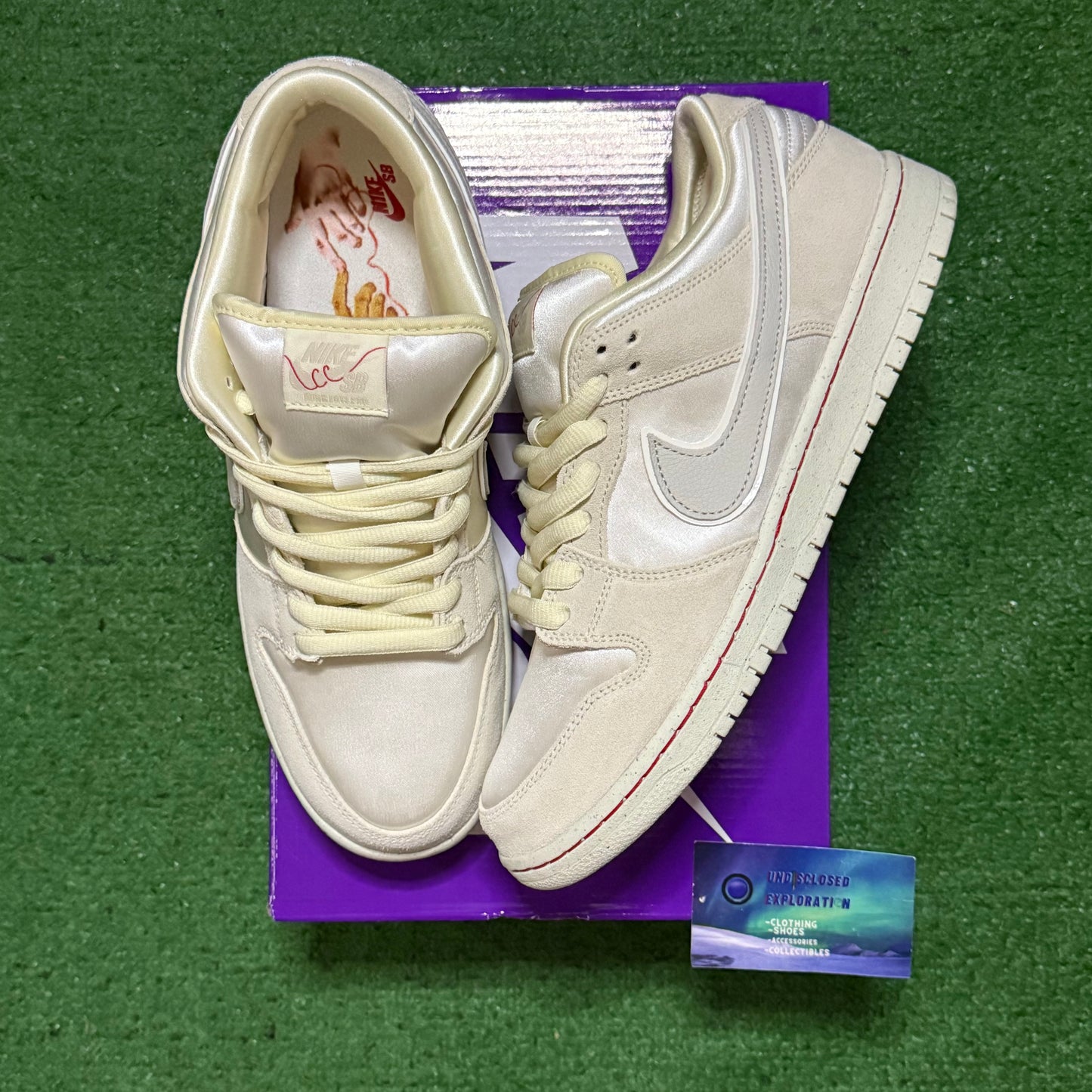 Nike Dunk SB Low City Of Love Light Bone 11 Men/12.5 Women “Preowned”