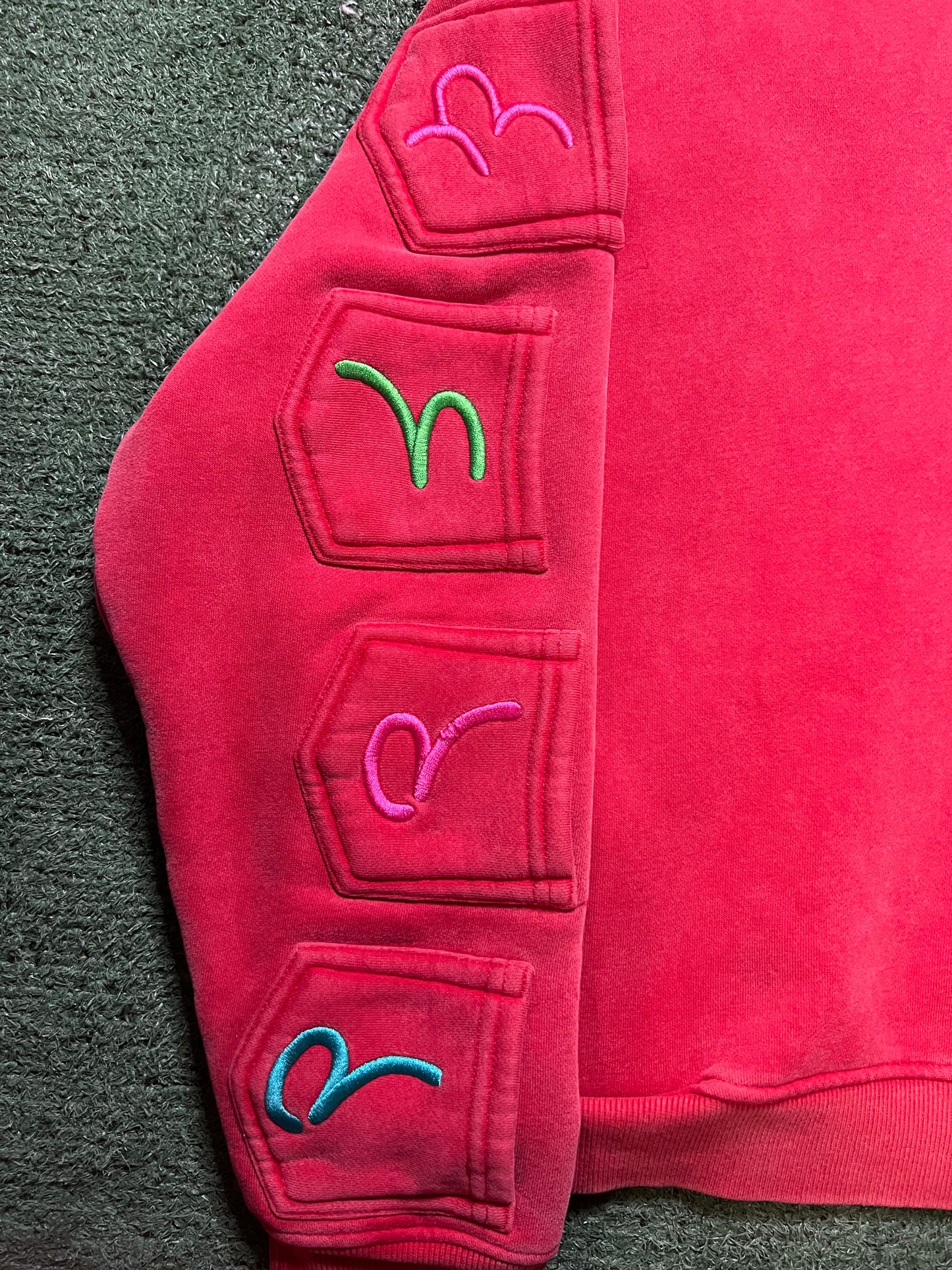Hmdd X Gv Gallery lychee zip up hoodie
