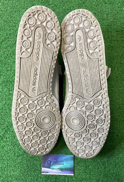 Adidas forum low grey size 14men/15.5women