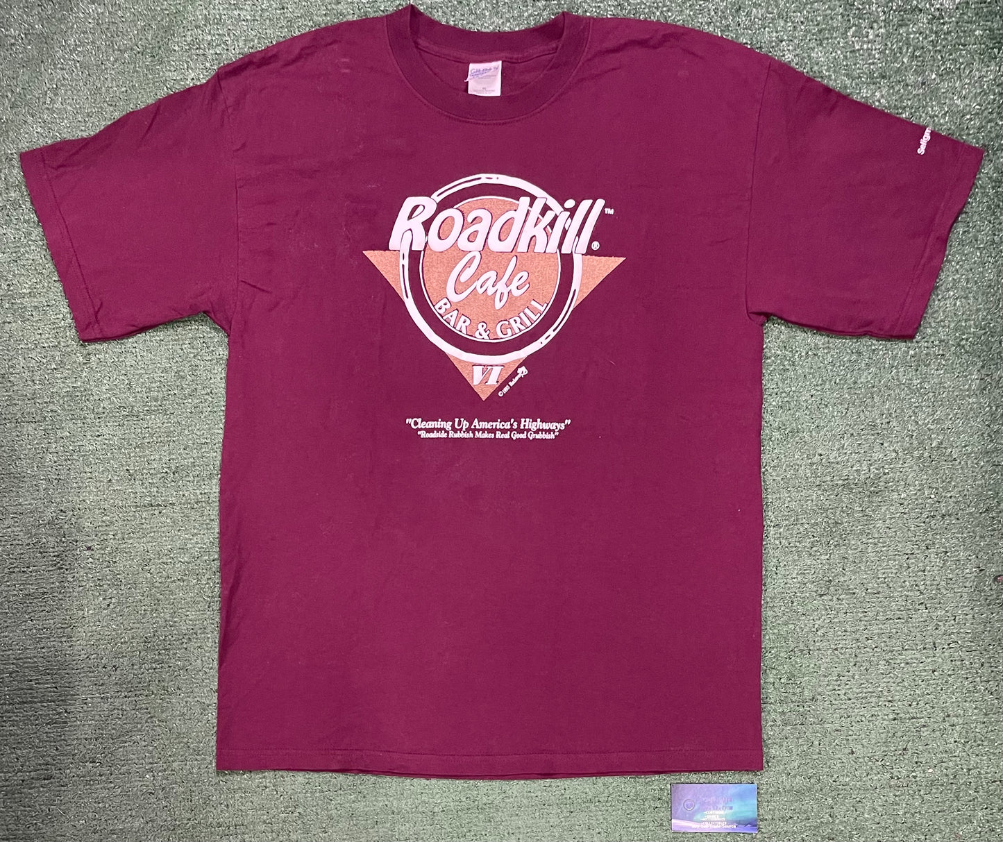 Vintage 1990s Roadkill cafe tee