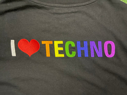 Balenciaga I Love Techno Shirt