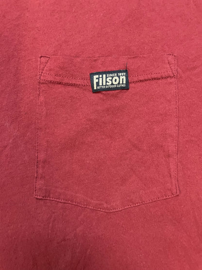 Filson red pocket tee